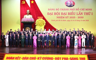Ra mắt Đoàn đại biểu Đảng bộ TP HCM dự Đại hội đại biểu toàn quốc lần thứ XIV của Đảng