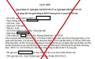 BHXH TP HCM cảnh báo khẩn về 1 thủ đoạn