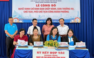 Phát triển đoàn viên, xây dựng tổ chức Công đoàn vững mạnh