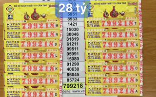 Mua vé số online, người phụ nữ ở Cần Thơ trúng gần 26 tỉ đồng