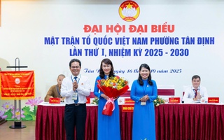 Bà Nguyễn Đinh Minh Phương làm Chủ tịch Ủy ban MTTQ Việt Nam phường Tân Định, TP HCM
