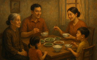 Bữa cơm muộn