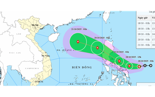 Tin mới về áp thấp nhiệt đới sắp mạnh lên thành bão, gần vào Biển Đông