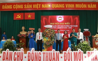 Ông Lê Văn Dừa giữ chức Chủ tịch Ủy ban MTTQ Việt Nam phường Phú Thuận
