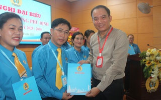Ông Trần Văn Thắng làm chủ tịch Công đoàn phường Phú Định, TP HCM
