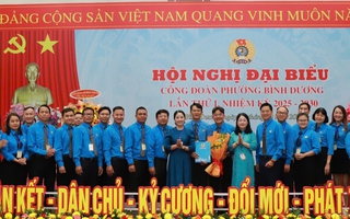 Ông Phạm Tuấn Tú làm Chủ tịch Công đoàn phường có nhiều khu công nghiệp nhất TP HCM