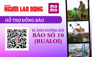 Quyên góp hỗ trợ đồng bào bị ảnh hưởng bão số 10 Bualoi qua MoMo