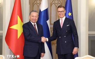 Tổng Bí thư Tô Lâm hội đàm với Tổng thống Phần Lan Alexander Stubb