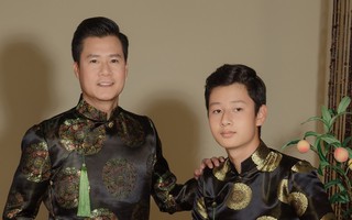 Bất ngờ với con trai của ca sĩ Quang Dũng và hoa hậu Jennifer Phạm