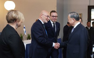 Tổng Bí thư Tô Lâm gặp gỡ doanh nghiệp Phần Lan tiêu biểu