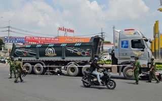 Tai nạn giao thông nghiêm trọng ở TP HCM, 2 người tử vong tại chỗ