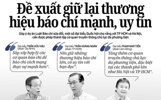 Báo in ngày 24-10: Đề xuất giữ lại thương hiệu báo chí mạnh, uy tín