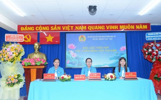 Bà Hồ Thụy Đình Khanh giữ chức Chủ tịch Công đoàn phường Bình Tây, TP HCM