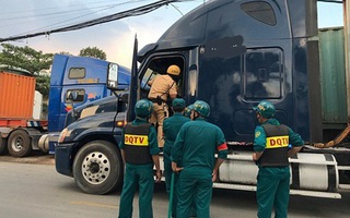 Tài xế xe container dương tính với ma túy bị phạt 59,9 triệu đồng cho nhiều lỗi vi phạm
