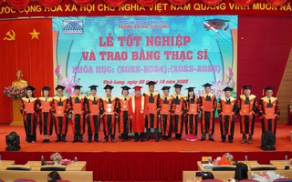 Trường ĐH Cửu Long trao bằng tốt nghiệp cho 224 tân thạc sĩ