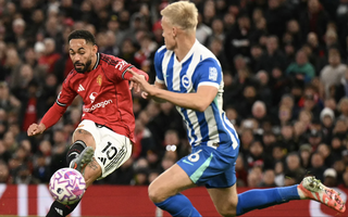 Hàng công bùng nổ, Man United thắng tưng bừng Brighton