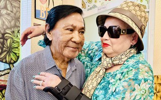 Nghệ sĩ Kiều Lệ Tâm hội ngộ đầy nước mắt với nghệ sĩ Phương Bình