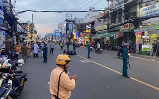 Tai nạn giao thông nghiêm trọng ở phường Phú Lâm, TP HCM