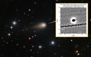 Vật thể bị nghi là tàu ngoài Trái Đất bắn luồng tia vào Mặt Trời