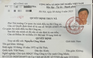 Vụ truy nã Chủ tịch Tổng Công ty Cây xanh Công Minh: Hé lộ thủ đoạn để trúng hàng trăm gói thầu