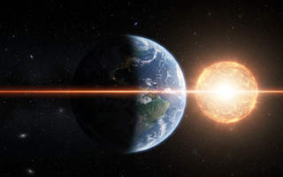 Sự đối xứng hai bán cầu Bắc - Nam của Trái Đất bị phá vỡ