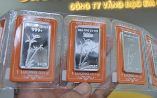 Giá bạc hôm nay 29-10: "Quay xe" tăng rất mạnh