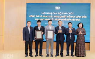 PGS-TS Bùi Quang Hùng phụ trách điều hành Đại học Kinh tế TP HCM