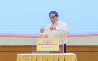 Thủ tướng, các Phó Thủ tướng quyên góp ủng hộ đồng bào bị thiệt hại do bão lũ