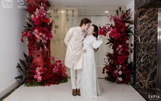 Lễ vu quy của cặp đôi giờ vàng phim Việt Đình Tú - Ngọc Huyền