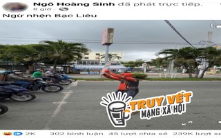 CLIP: "Người nhện" quảng cáo lố lăng gây xôn xao mạng xã hội ở Cà Mau