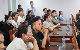 Lễ khai giảng đặc biệt của một trường nghề, chỉ vỏn vẹn có 41 học viên