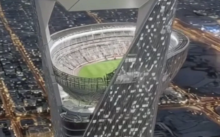 Sản phẩm AI "sân vận động World Cup trên không" gây ngỡ ngàng cả thế giới