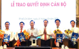 UBND TP HCM điều động, bổ nhiệm nhiều cán bộ lãnh đạo