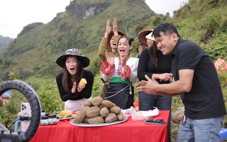 “Thủ lĩnh” cộng đồng nhà bán hàng khoai sâm đất Sìn Hồ trên TikTok Shop