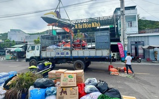 Nghĩa tình từ đảo nhỏ giữa trùng khơi gửi về vùng lũ miền Trung