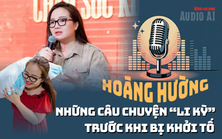 Audio: Loạt bê bối của Hoàng Hường và nụ cười khó hiểu trước máy quay