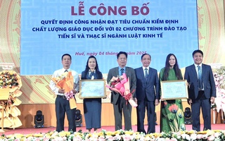 Trường ĐH Luật Huế hoàn tất kiểm định chất lượng ở 3 bậc học