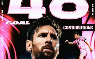 Messi lập hat-trick kiến tạo, nới dài cột mốc lịch sử MLS