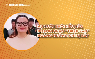 Nụ cười khó hiểu của doanh nhân “triệu fan” Hoàng Hường khi bị bắt