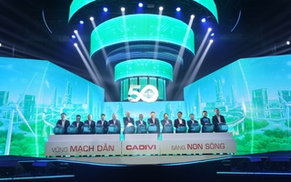CADIVI kỷ niệm 50 năm thành lập với chủ đề “Vững mạch dẫn, Sáng non sông”