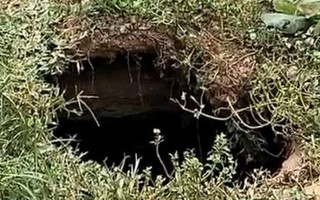Nhiều "hố tử thần” xuất hiện sau bão số 11 Matmo