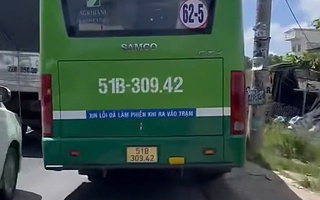 Thêm một tài xế chạy xe kiểu "ông trời con" ở TP HCM