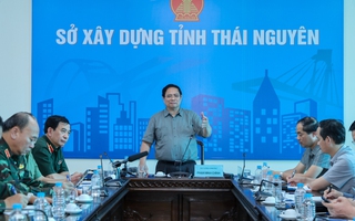 Thủ tướng chỉ đạo khẩn cấp xây đê sông Cầu ở Thái Nguyên, hoàn thành trước 6-2026