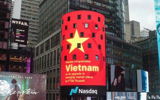 Sàn Nasdaq của Mỹ chúc mừng chứng khoán Việt Nam được nâng hạng