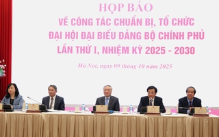 Tổng Bí thư Tô Lâm sẽ dự, phát biểu chỉ đạo Đại hội Đảng bộ Chính phủ lần thứ I