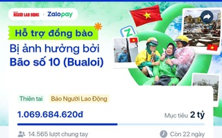Những lời nhắn "của ít lòng nhiều" và con số bất ngờ gửi tới đồng bào vùng lũ