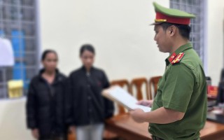 Chặn xe chở thiết bị điện gió, 2 người phụ nữ bị khởi tố