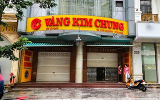 Nhiều tiệm vàng nổi tiếng ở Thanh Hóa đồng loạt đóng cửa
