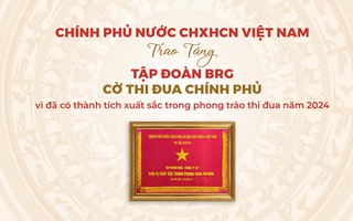 Tập đoàn BRG được trao tặng Cờ Thi đua Chính phủ