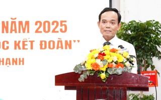 Bí thư Trần Lưu Quang dự Ngày hội Đại đoàn kết ở Bình Thạnh